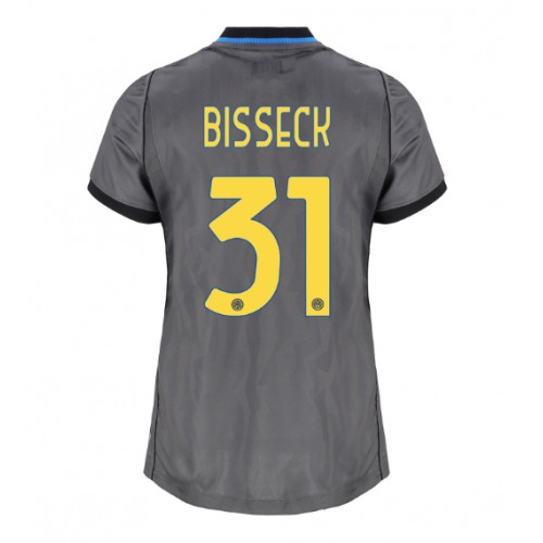 Inter Milan Yann Bisseck #31 Kolmaspaita Naiset 2026-27 Lyhythihainen